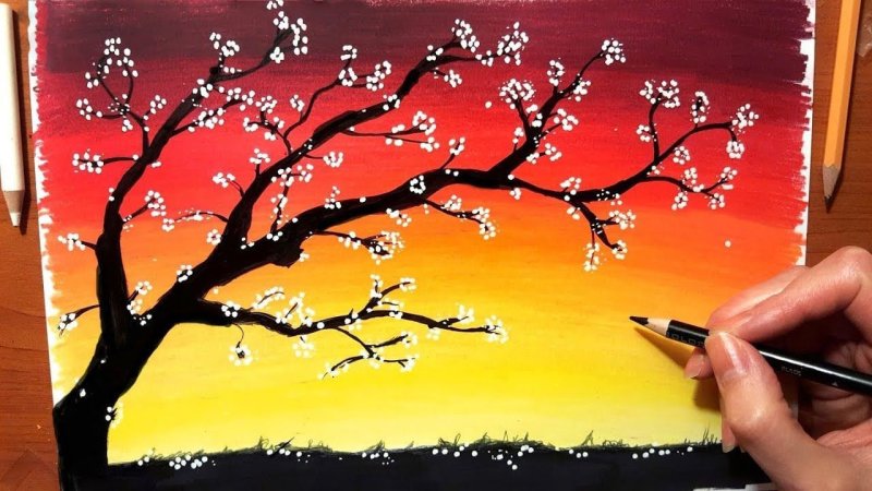 Рисование красками для начинающих