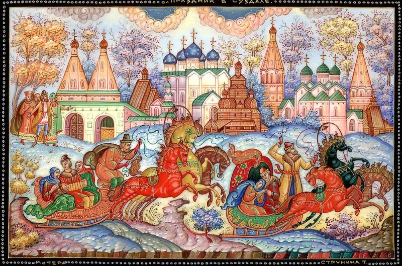 Лаковая миниатюра Мстера
