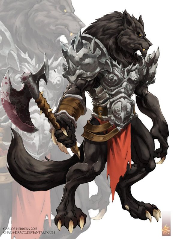 Ликантроп ДНД персонаж