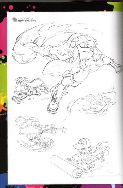 Splatoon 3 раскраска