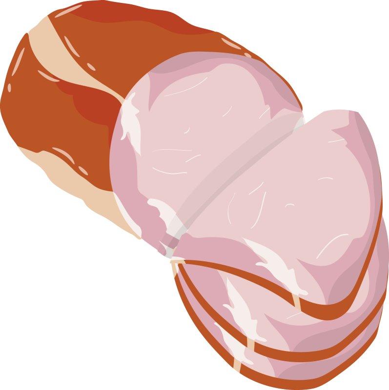 Ветчина рисунок
