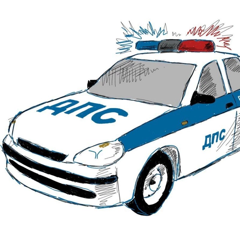 Полицейская машина