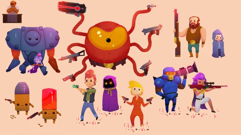 Пуля из enter the Gungeon из пластилина