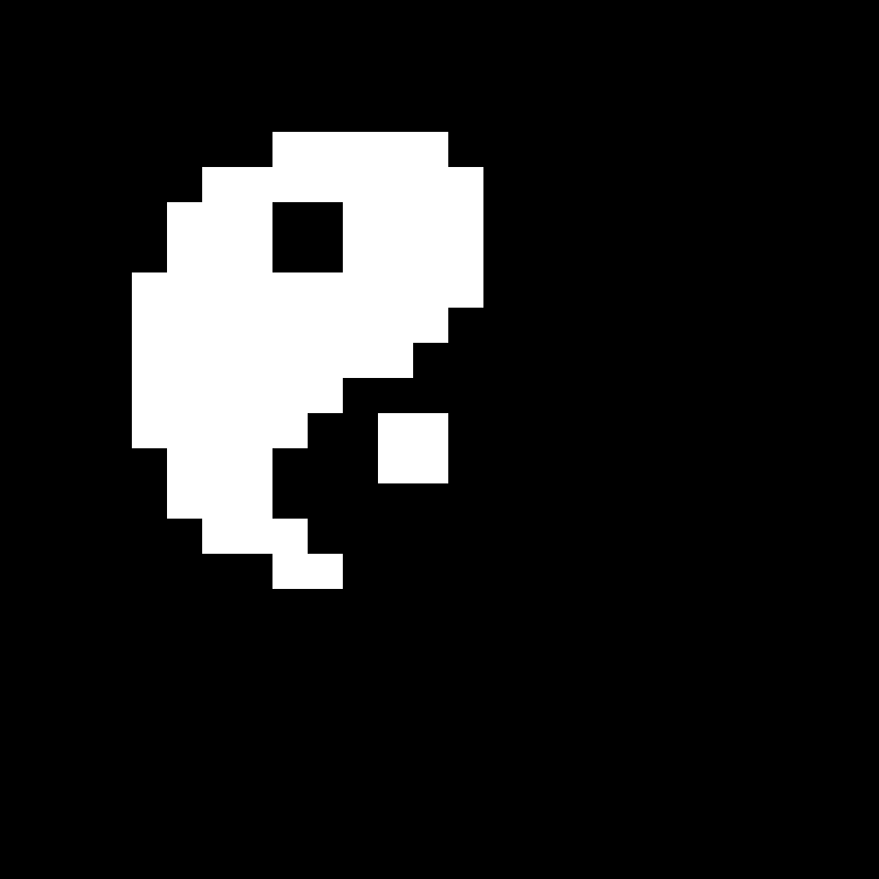 Рисунки по клеточкам черно белые легкие