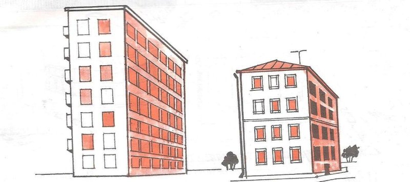 Пятиэтажка рисунок