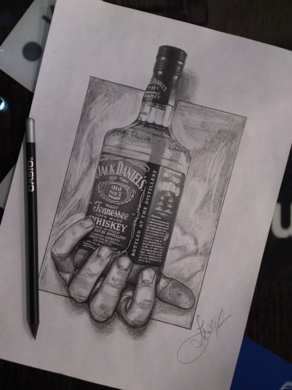 Рисунок карандашом Пацанский