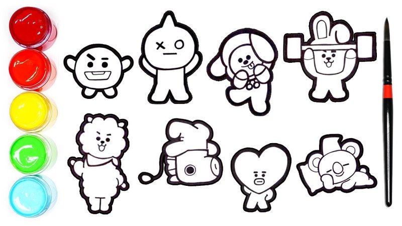 Bt21 маленькие