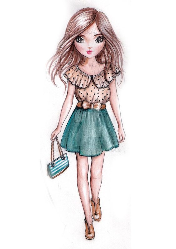 рисунки девочек