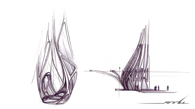Заха Хадид бионическая архитектура