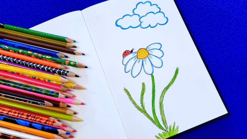 Картинки простые цветные