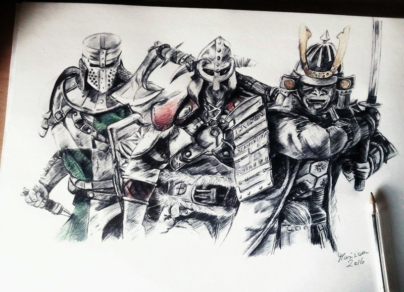 For Honor скетч