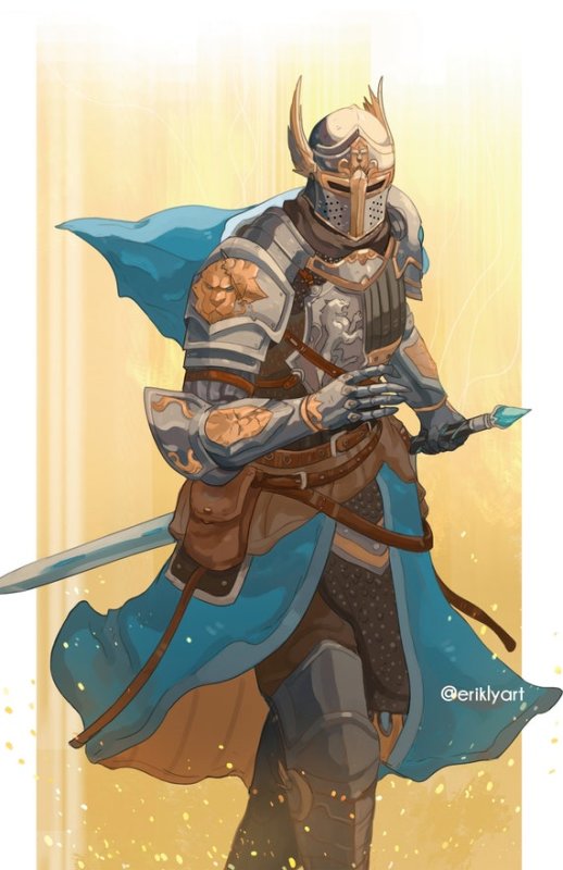 For Honor Art рыцарь Страж