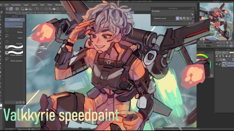 Apex Legends Валькирия арт
