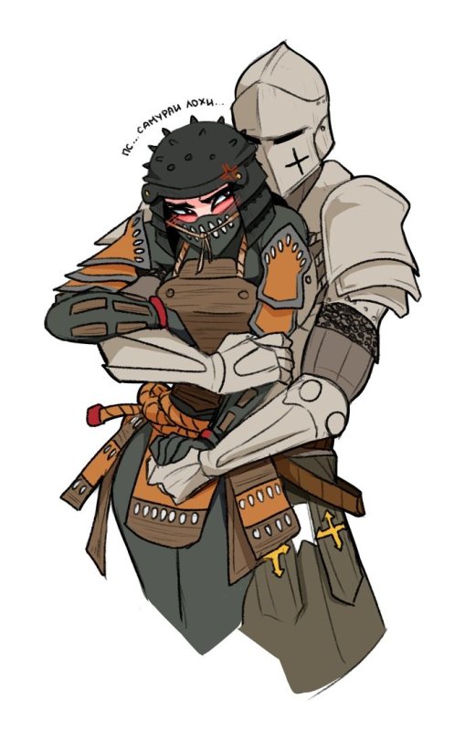 Избавительница for Honor арт 18