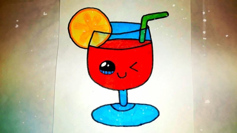 Рисунки для срисовки компот