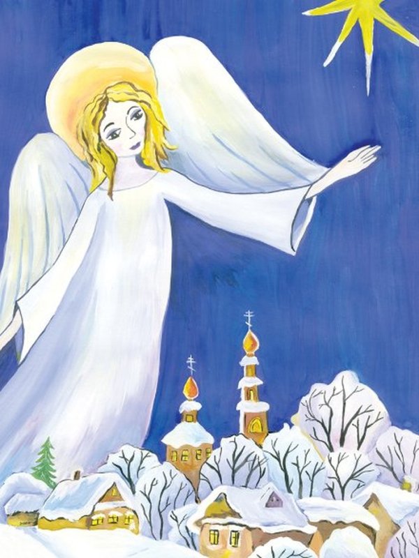 Рисунки на РО тему Рождество