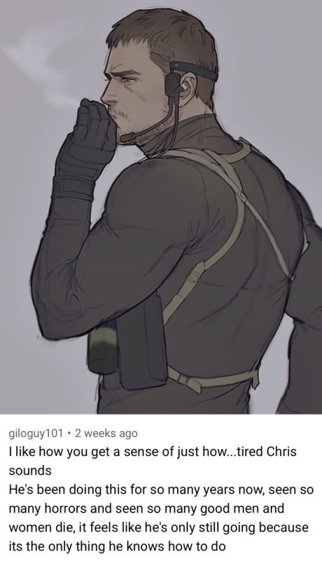 Chris Redfield re8