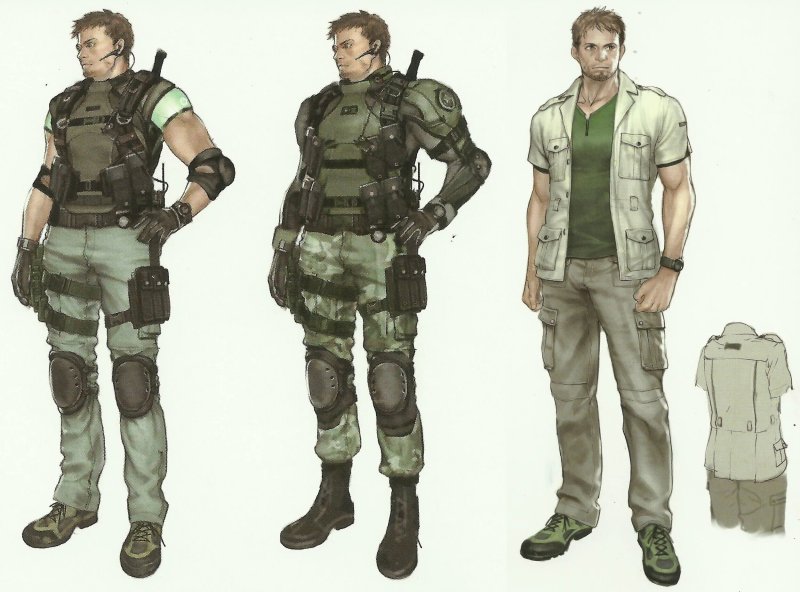 Крис Редфилд Resident Evil 5