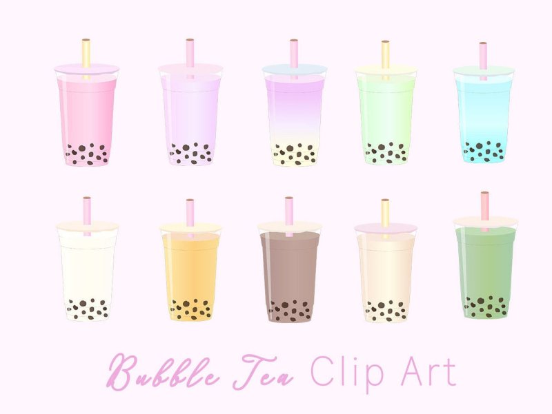 Bubble Tea стакан