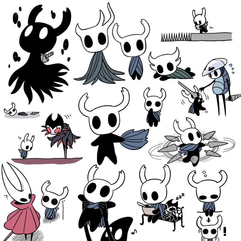 Hollow Knight Стикеры