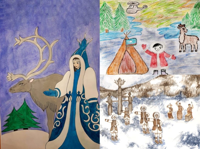 Рисунки Саха Якутия