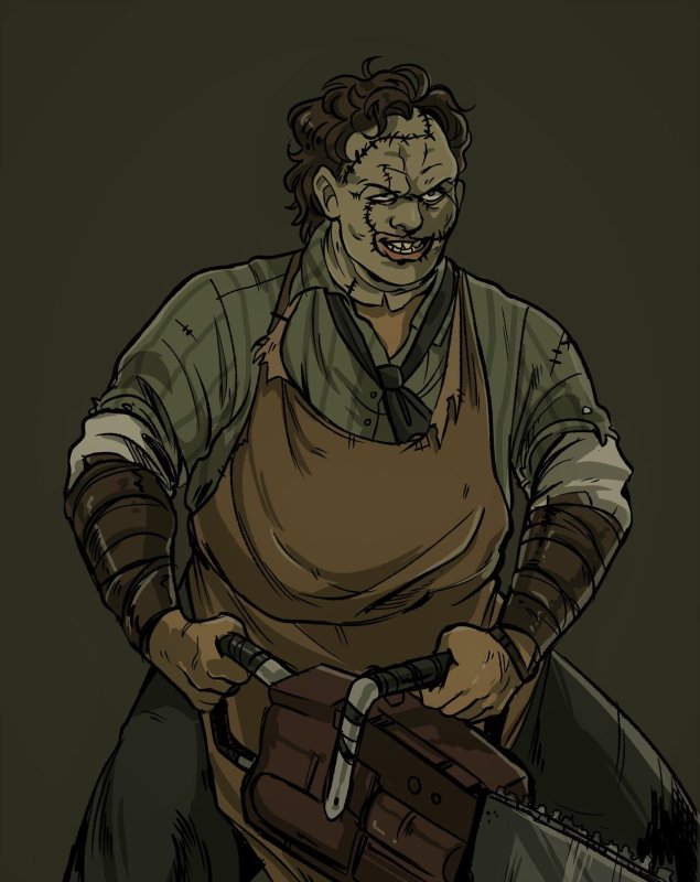 томас хьюитт кожаное лицо