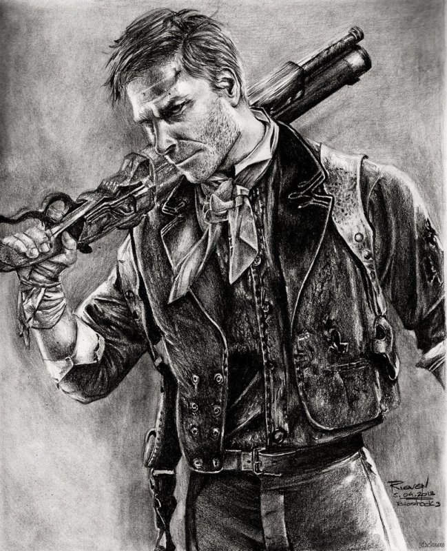 Bioshock Infinite Букер Девитт