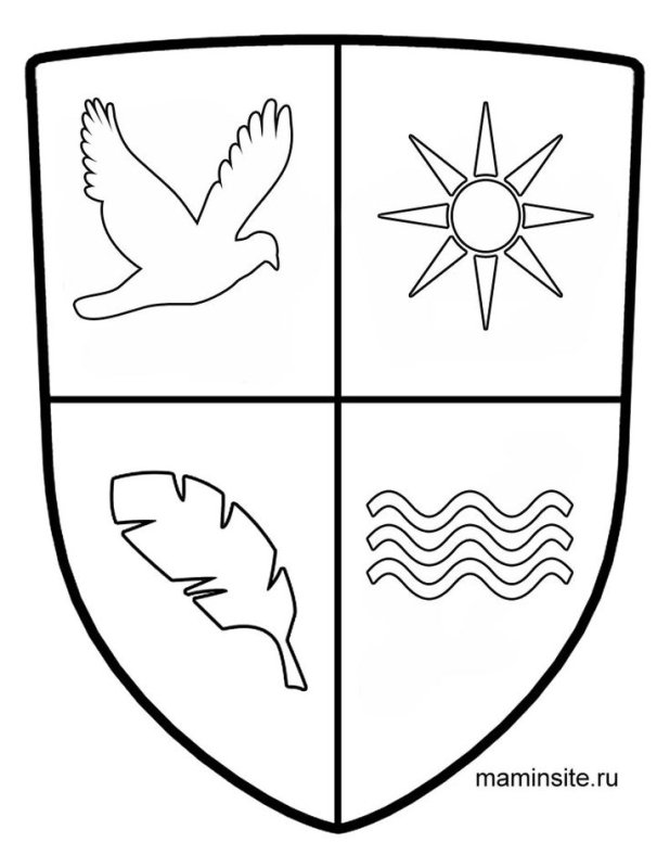 Эскизы гербов