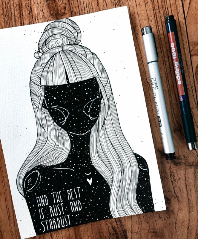 Рисунки для скетчбука лёгкие