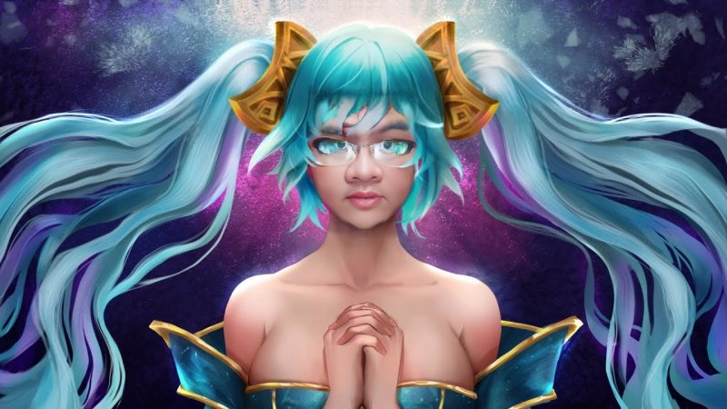 League of Legends Сона +18