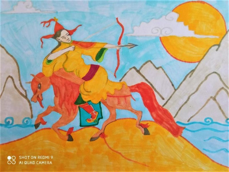 Гэсэр рисунок