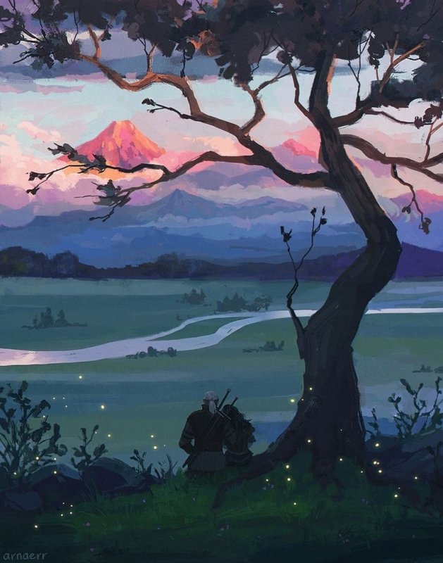 Спокойствие иллюстрация