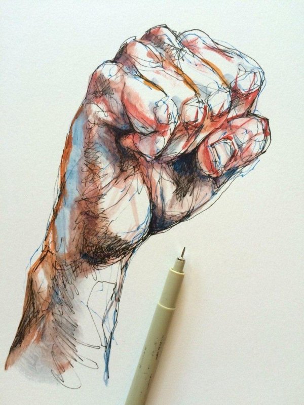 Скетчи рук