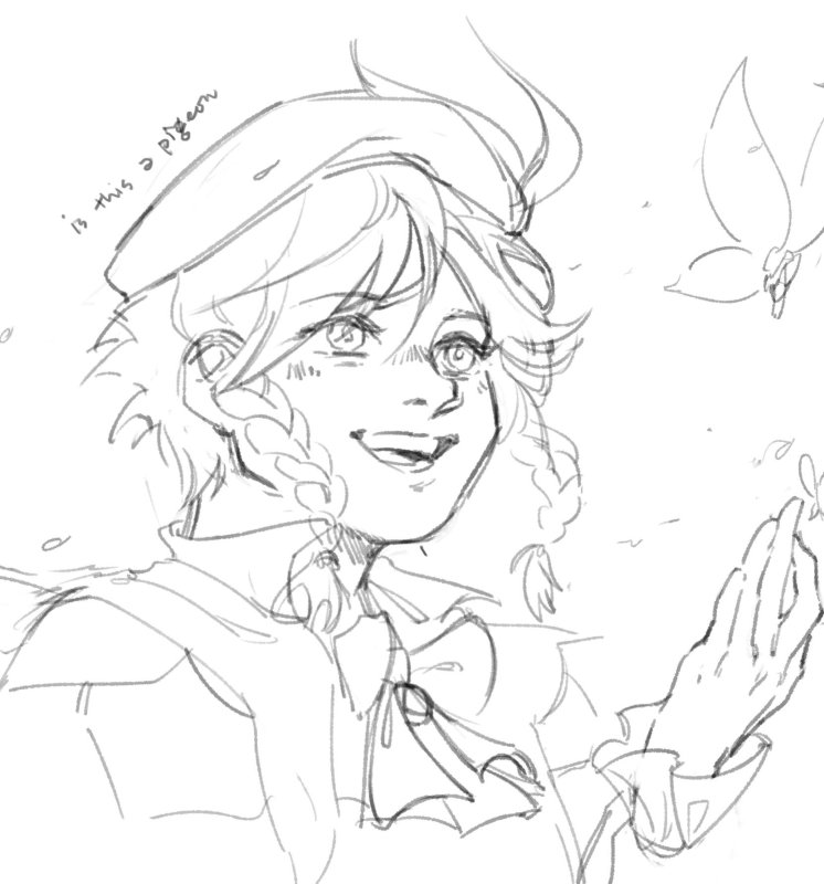 раскраска геншин импакт