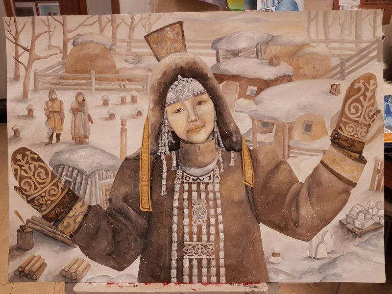 Якутские рисунки