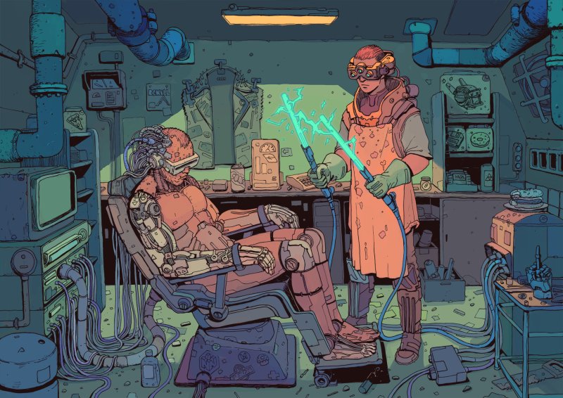 Cyberpunk 2077 СССР Art