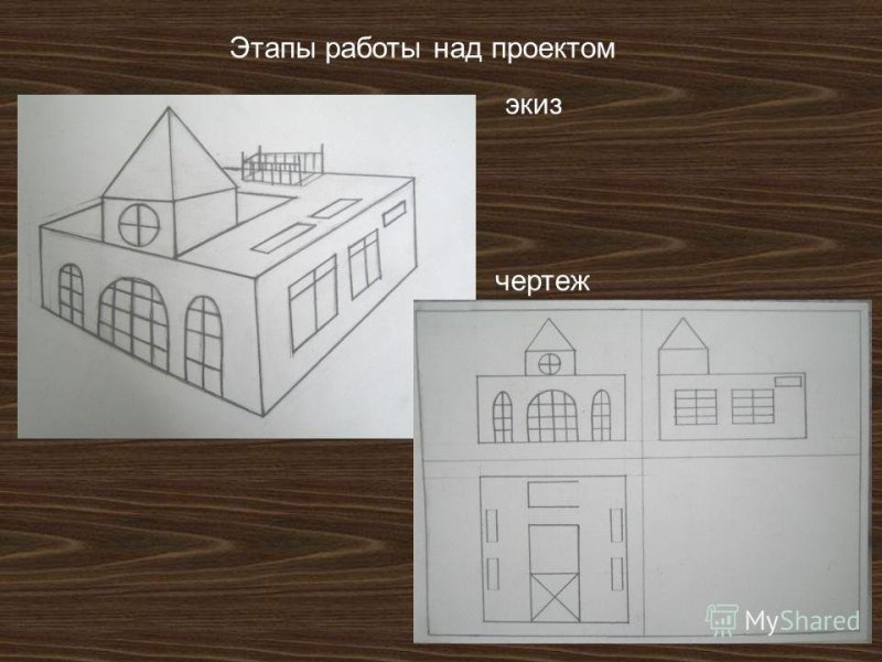 Макет архитектурного сооружения