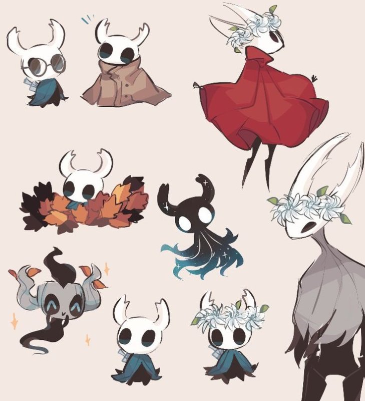 Hollow Knight рыцарь референс