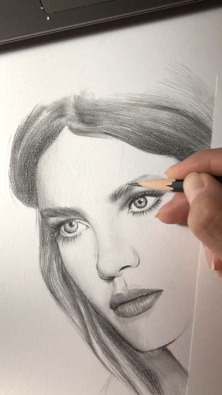 Идеи для рисования лица