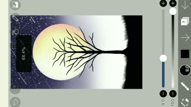 Рисунки в IBISPAINT X легкие