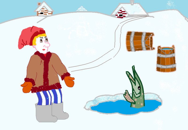 Емеля по щучьему велению
