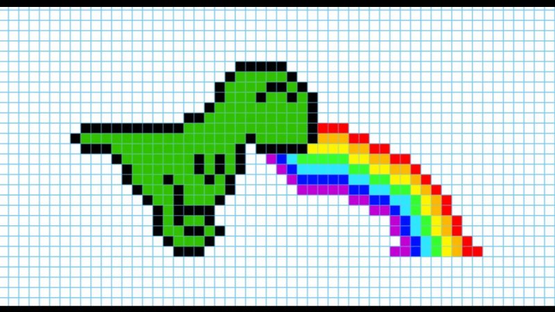 Рисунки по клеткам