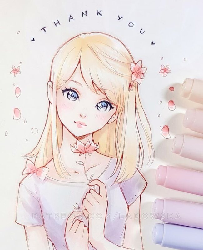 Аниме стиль рисования