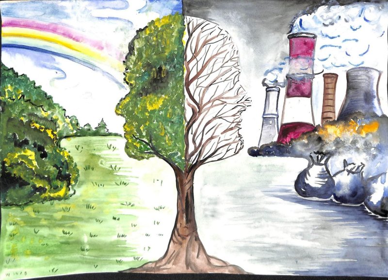 Рисунок на тему экология