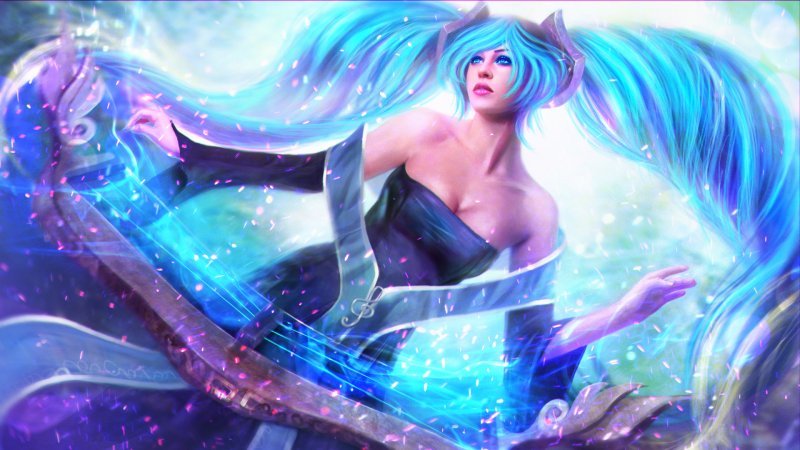 League of Legends Сона +18