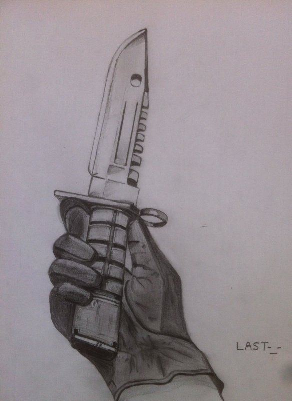Нож из Standoff 2 m 9