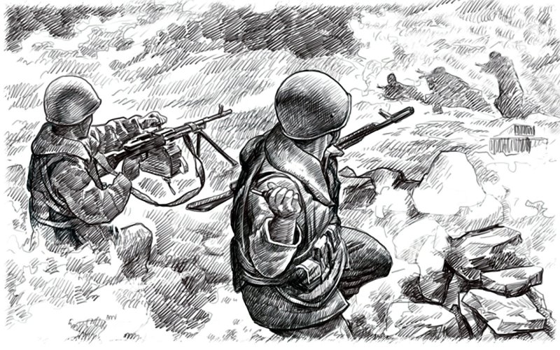 Зарисовки на военную тематику