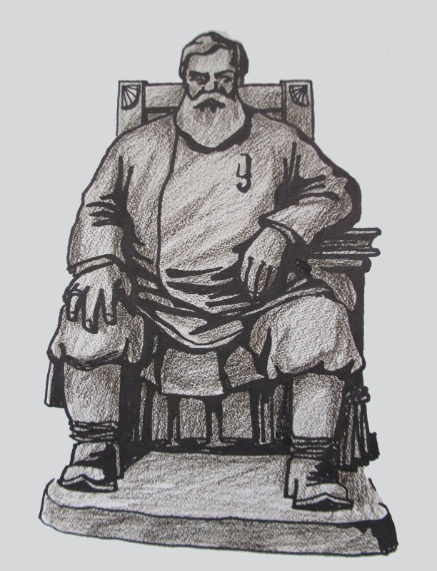 Памятник купцу в Мариинске купец Савельев