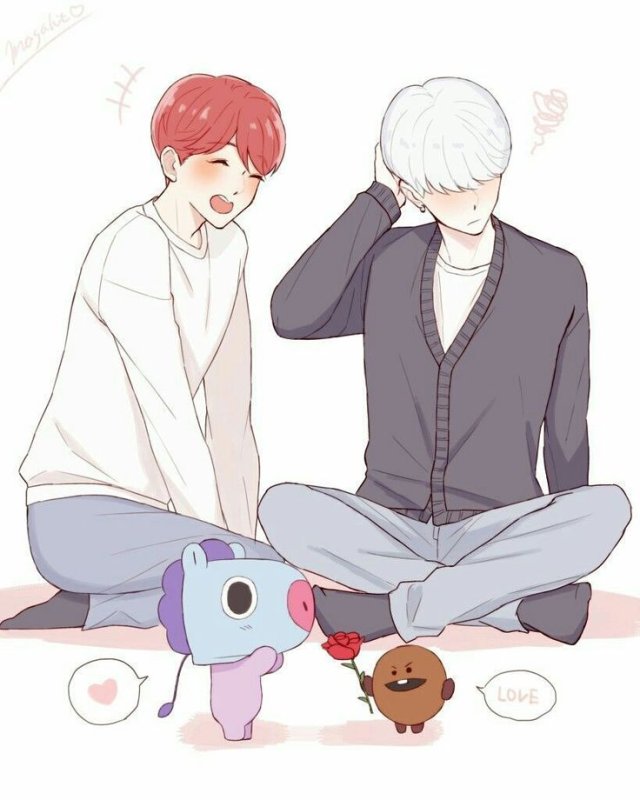 Юнсоки арт BTS