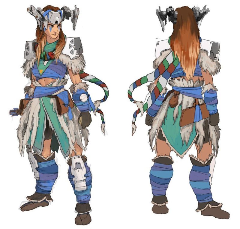 Horizon Zero Dawn концепт